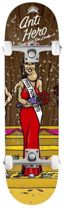 Antihero Miss Corp Greed Daan X Venom Custom Complete Skateboard - 8.5"