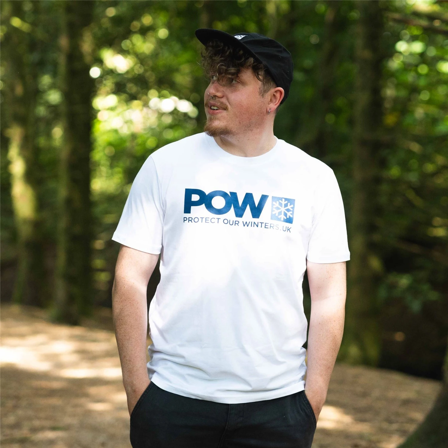 Protect Our Winters Logo T-Shirt - White 2 Protect Our Winters Logo T-Shirt - White - Image 2