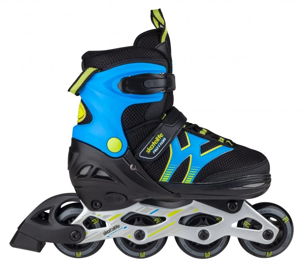 Skatelife Inline Skates Motion Adjustable Medium - Black / Blue 2 Skatelife Inline Skates Motion Adjustable Medium - Black / Blue - Image 2