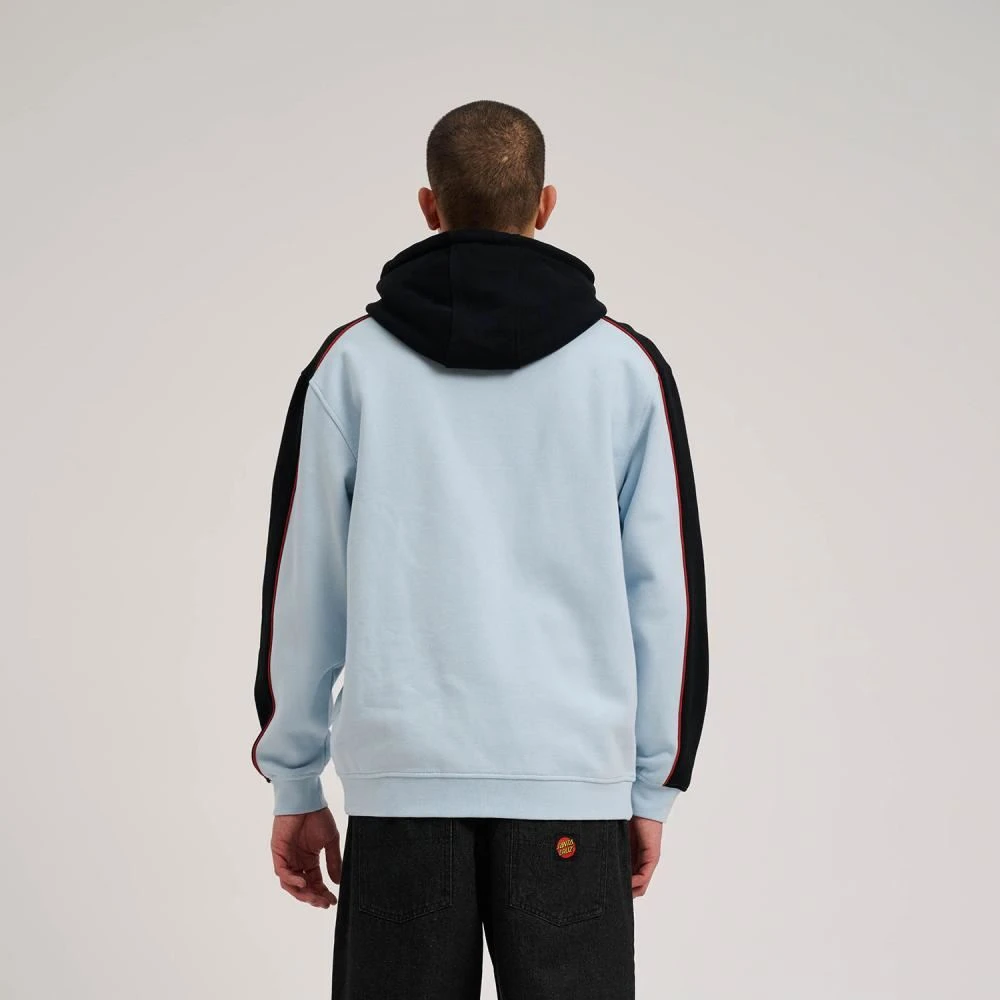 Santa Cruz Zip Hood Strip Racer Zip Hood - Black / Fresh Blue 5 Santa Cruz Zip Hood Strip Racer Zip Hood - Black / Fresh Blue - Image 5