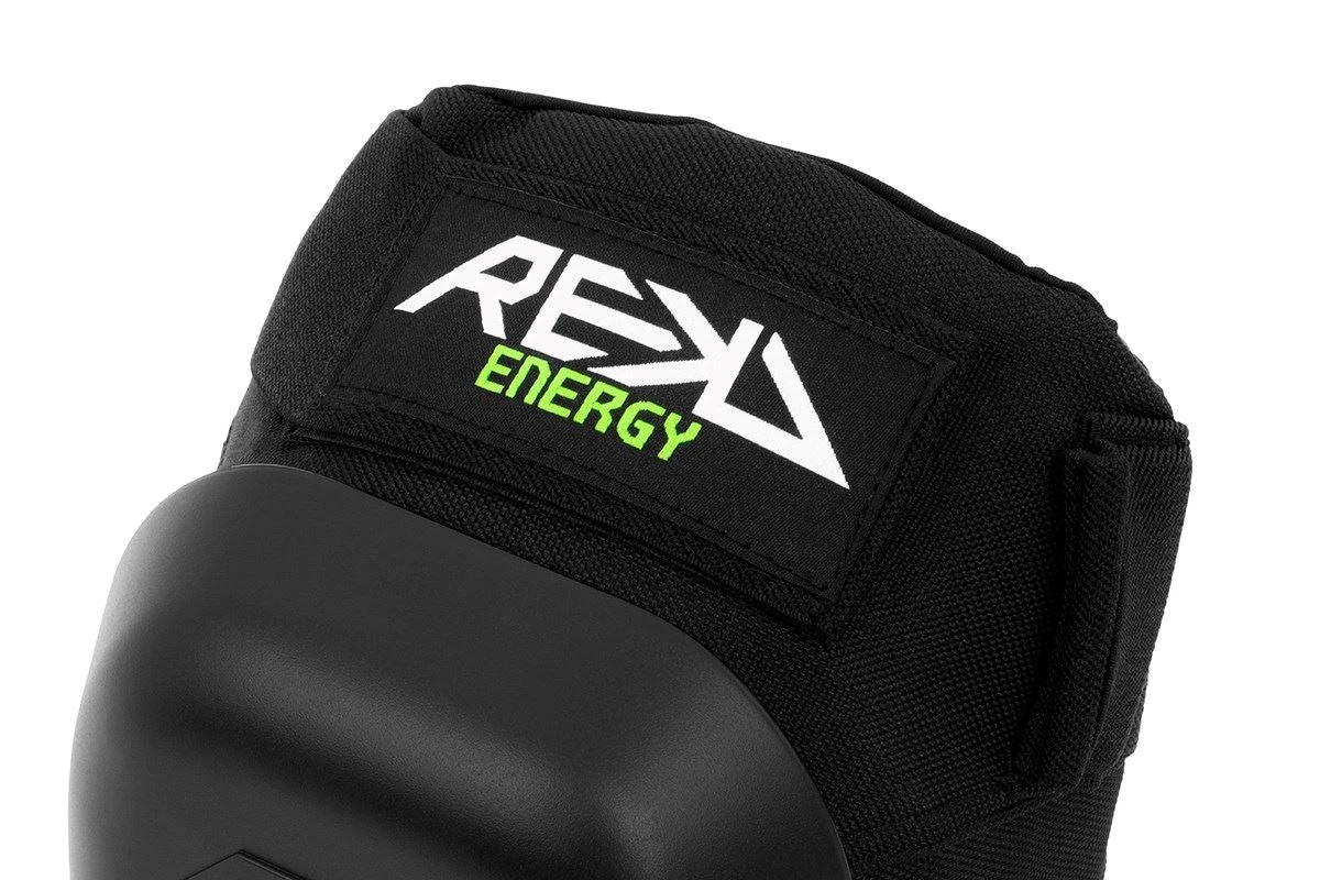 REKD Energy Patrol Skateboard Skate BMX Ramp Knee Pads - Black 6 REKD Energy Patrol Skateboard Skate BMX Ramp Knee Pads - Black - Image 6