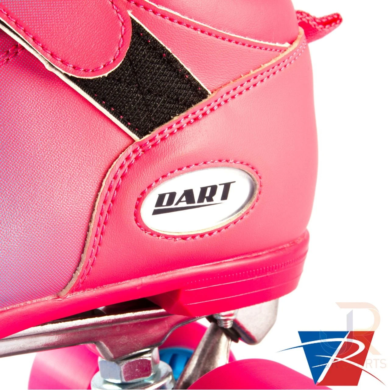 Riedell Dart Ombre Blue / Pink Quad Skates 3 Riedell Dart Ombre Blue / Pink Quad Skates - Image 3