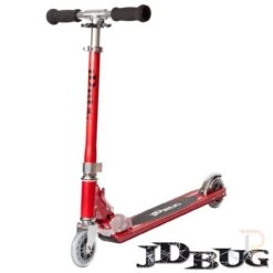 Jd Bug Original Street - Red Glow Pearl Complete Scooter