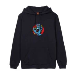 Santa Cruz Hood Hand Dot Front Hood - Black