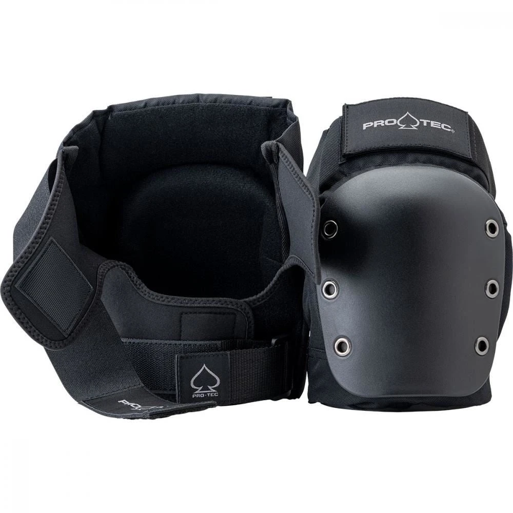 Pro-Tec Pads. Street Knee/Elbow Pad Set Open - Black 4 Pro-Tec Pads. Street Knee/Elbow Pad Set Open - Black - Image 4