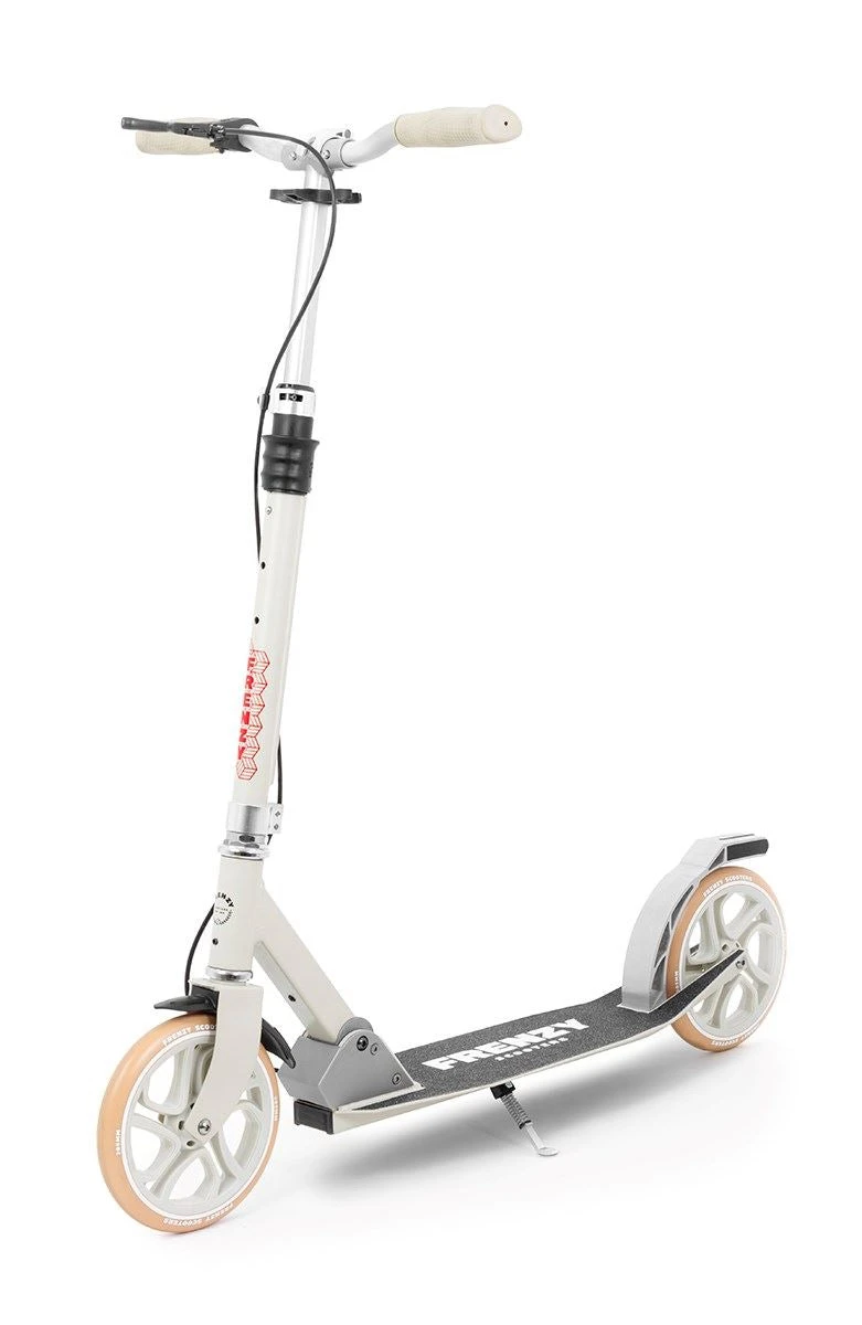 Frenzy 205mm Dual Brake V4 Recreational Scooter - Cream 1 Frenzy 205mm Dual Brake V4 Recreational Scooter - Cream