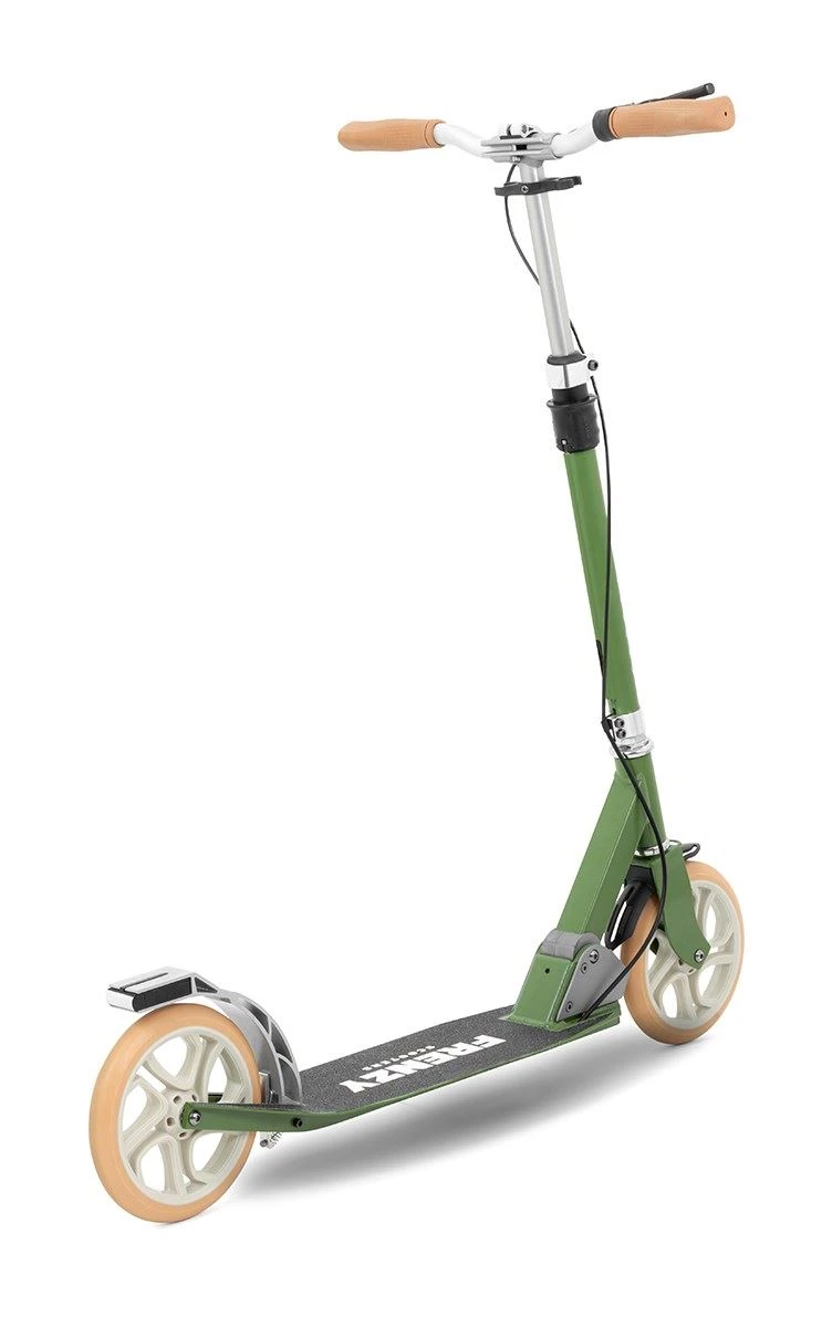 Frenzy 205mm Dual Brake V4 Recreational Scooter - Green 3 Frenzy 205mm Dual Brake V4 Recreational Scooter - Green - Image 3