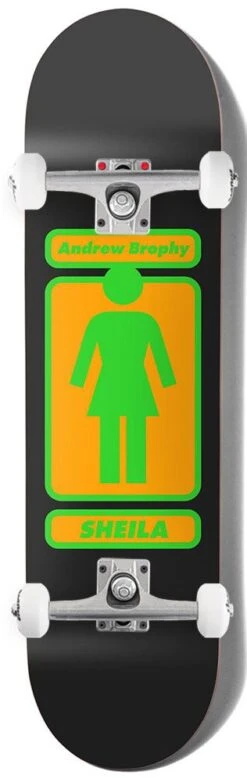 Girl Til W44D1 Andrew Brophy X Venom Custom Complete Skateboard - 8.0"