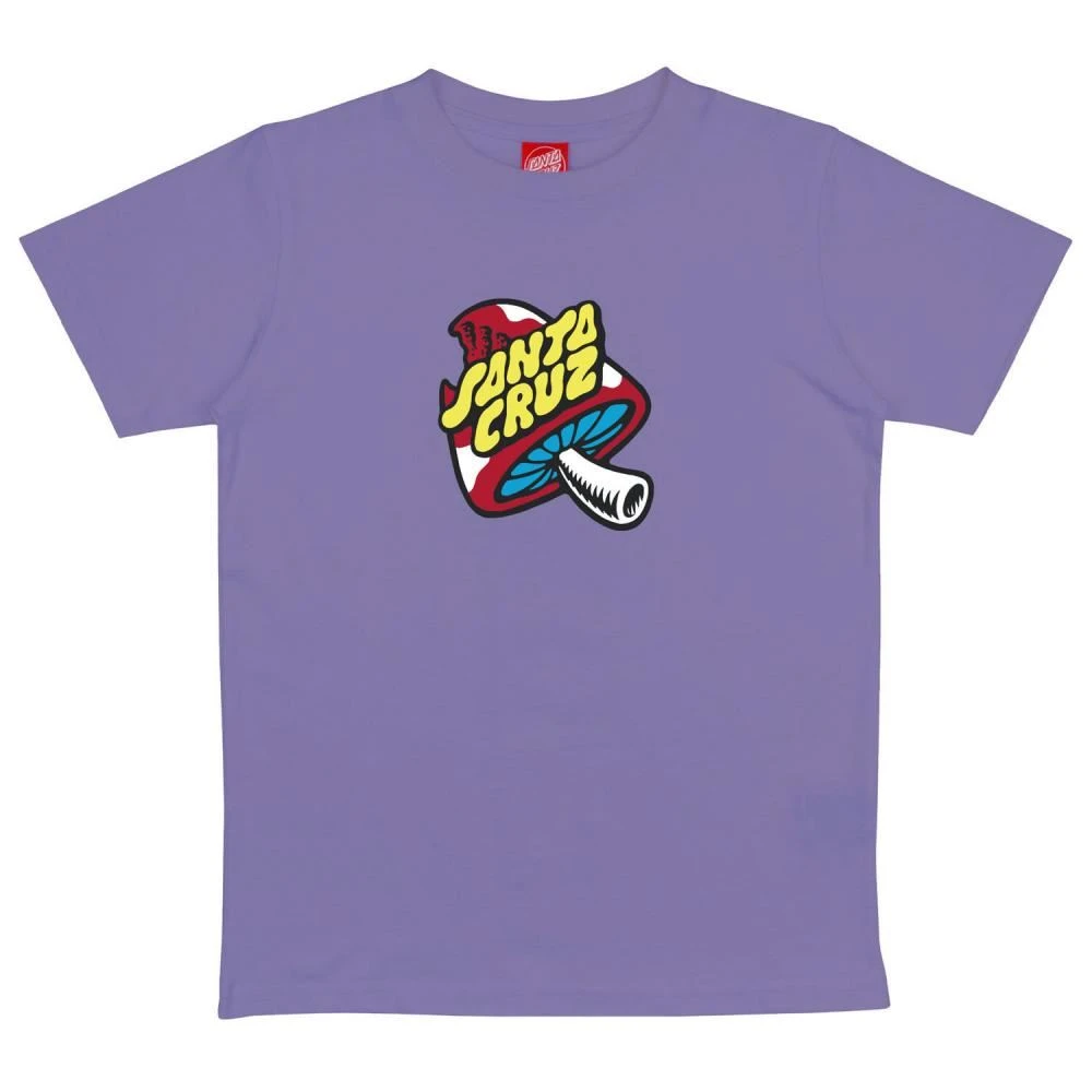 Santa Cruz Youth T-Shirt Youth Toadstool Dot T-Shirt - Meta Mauve 2 Santa Cruz Youth T-Shirt Youth Toadstool Dot T-Shirt - Meta Mauve - Image 2