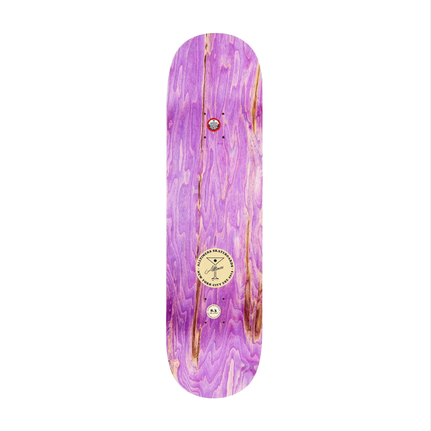 Alltimers Skateboard Open Sesame County Skateboard Deck - 8.1" 2 Alltimers Skateboard Open Sesame County Skateboard Deck - 8.1" - Image 2