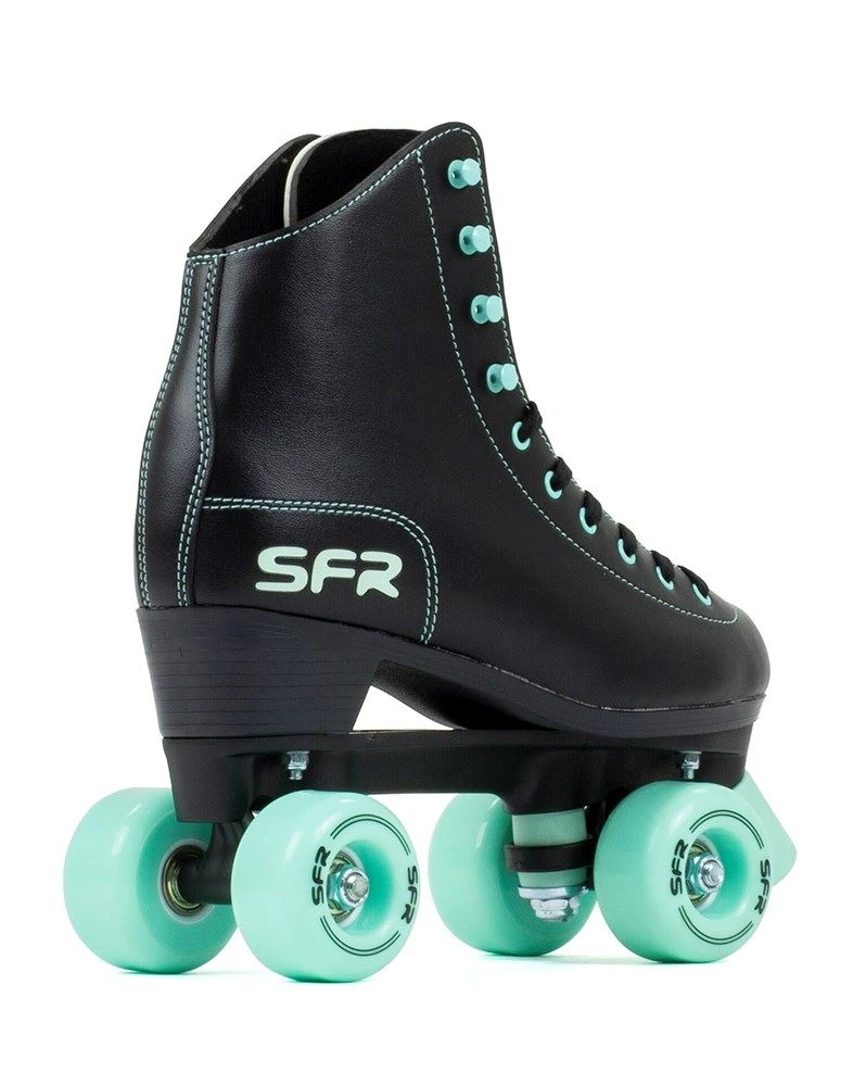SFR Figure Quad Skates - Black / Mint 3 SFR Figure Quad Skates - Black / Mint - Image 3