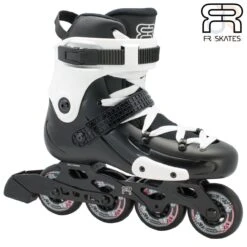 Fr Skates Frw 80 Black/White Inline Skates