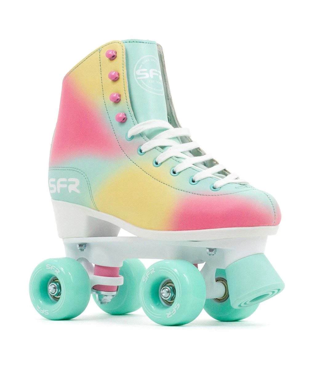 SFR Brighton Figure Quad Roller Skates - Tropical 1 SFR Brighton Figure Quad Roller Skates - Tropical