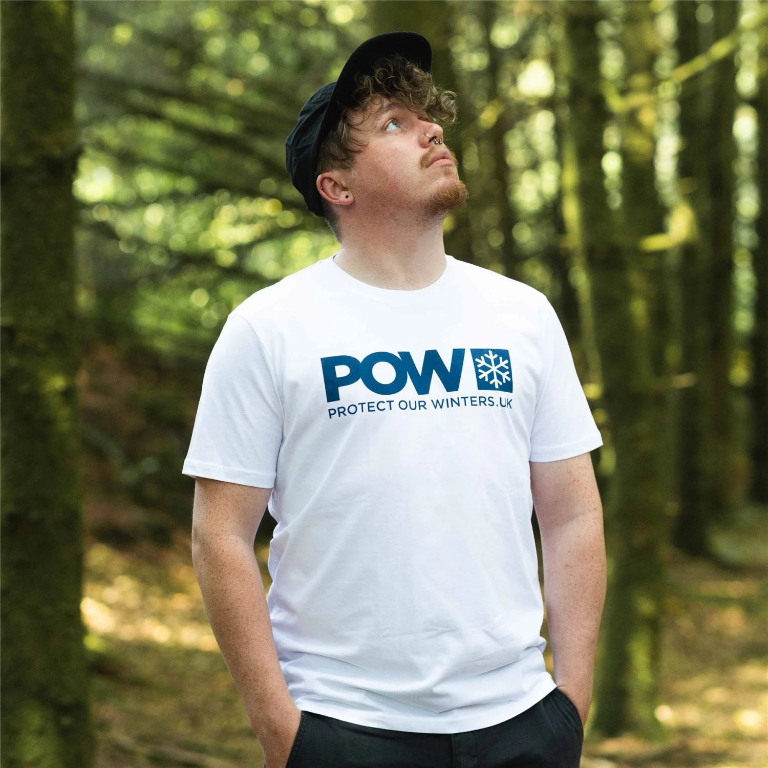 Protect Our Winters Logo T-Shirt - White 4 Protect Our Winters Logo T-Shirt - White - Image 4