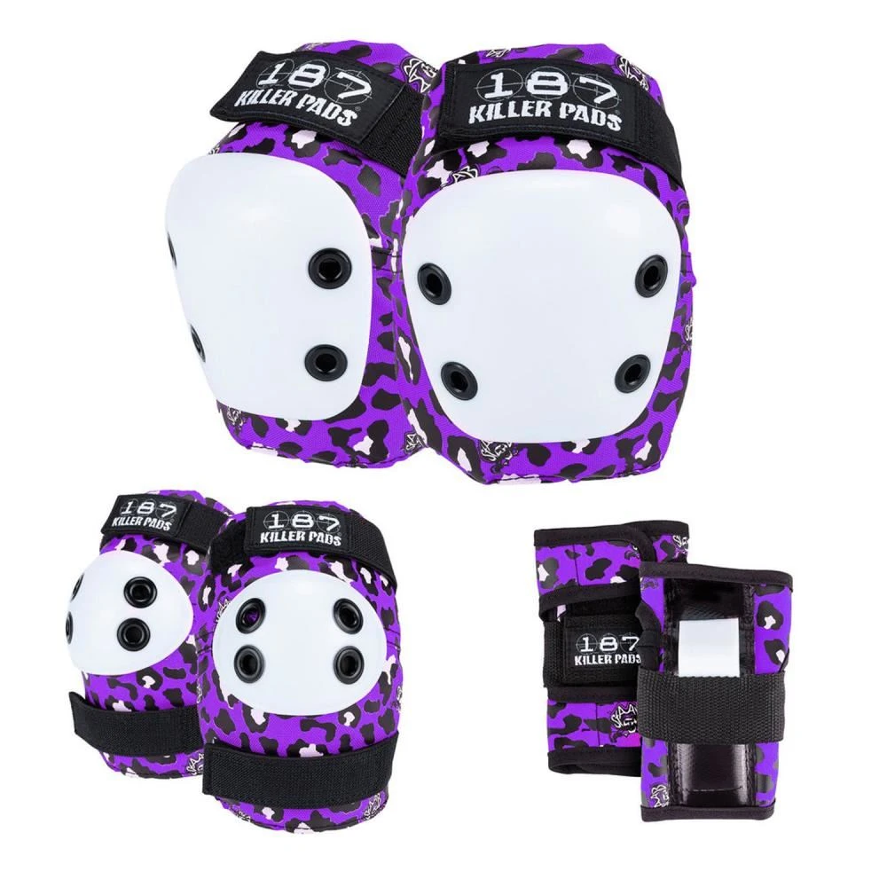 187 Killer Pads Jr. Six Pack Set Staab - Purple 1 187 Killer Pads Jr. Six Pack Set Staab - Purple