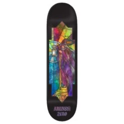 Zero Skateboard Stained Glass Adam Arunski Skateboard Deck - 8.5"