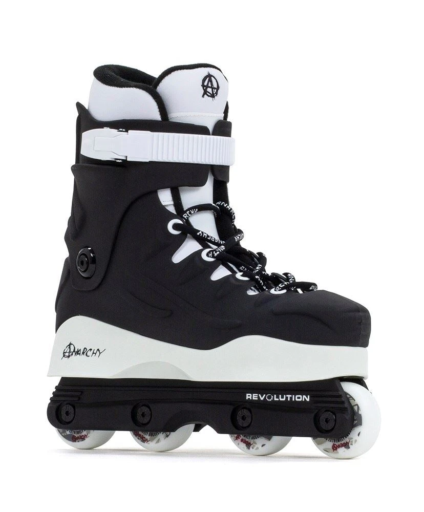 Anarchy Revolution II Aggressive Skates - Black 2 Anarchy Revolution II Aggressive Skates - Black - Image 2