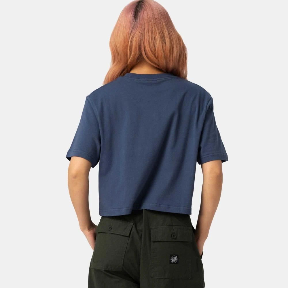 Santa Cruz Womens T-Shirt Flourish T-Shirt - Heritage Blue 3 Santa Cruz Womens T-Shirt Flourish T-Shirt - Heritage Blue - Image 3