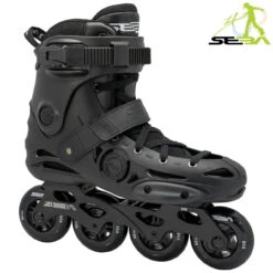 Seba E3 80 Black Inline Skates