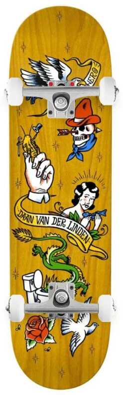 Anti Hero Daan No Regerts X Venom Custom Complete Skateboard - 8.5"