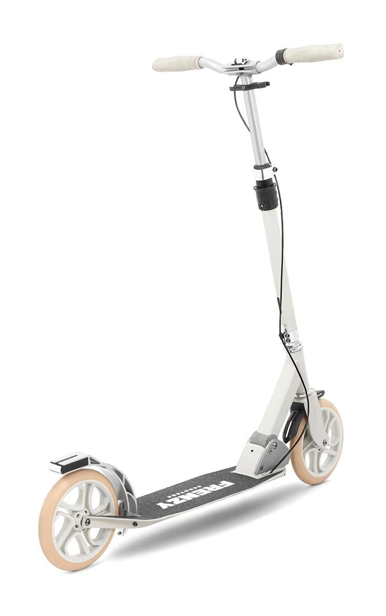 Frenzy 205mm Dual Brake V4 Recreational Scooter - Cream 2 Frenzy 205mm Dual Brake V4 Recreational Scooter - Cream - Image 2