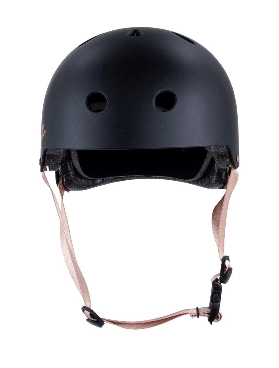 Rio Roller Rose Skate Helmet - Black 2 Rio Roller Rose Skate Helmet - Black - Image 2