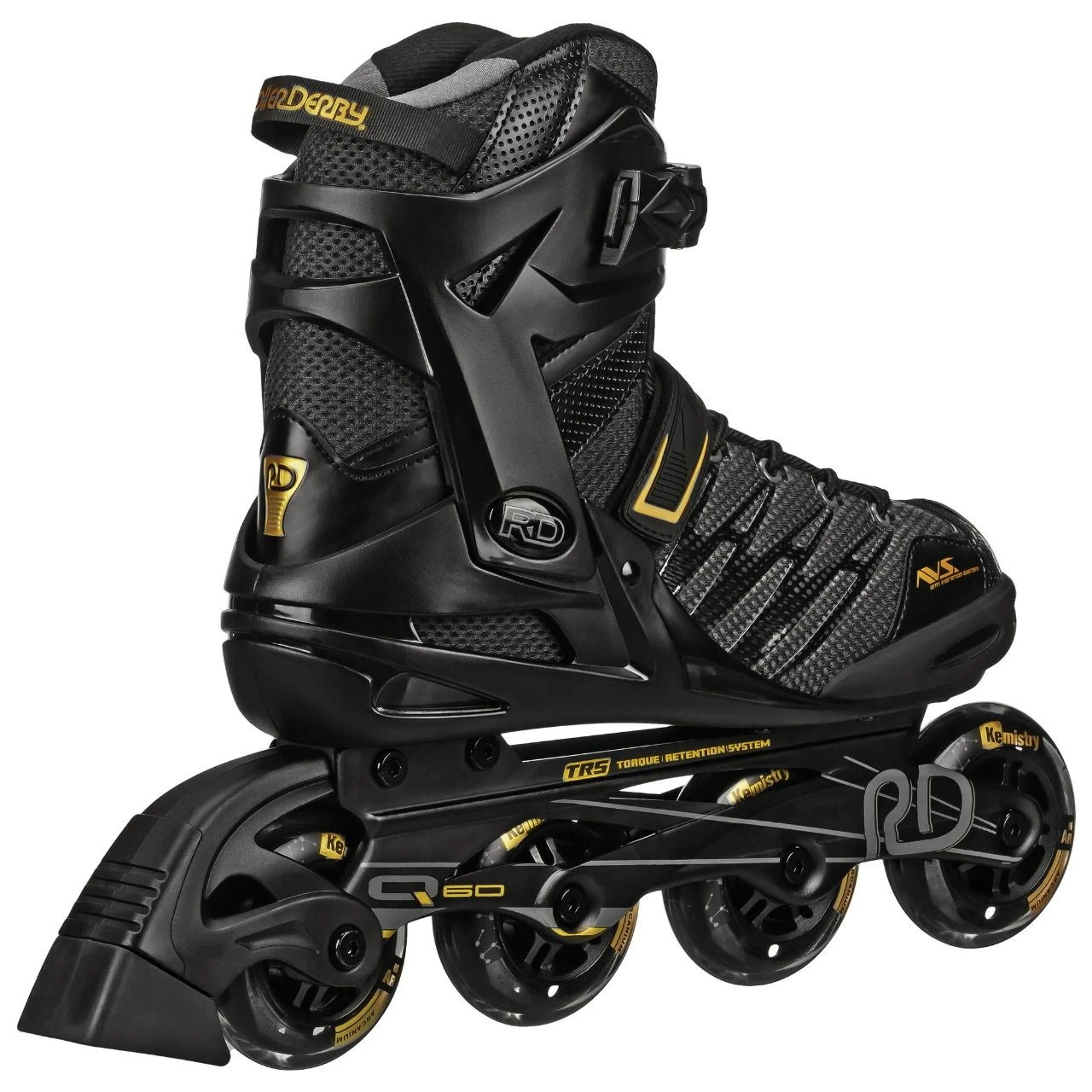 Aerio V2 Q-60 Semi Soft Black Inline Skates 2 Aerio V2 Q-60 Semi Soft Black Inline Skates - Image 2