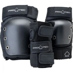Pro-Tec Pads Street Gear Junior 3 Pack Open - Black 10 Pro-Tec Pads Street Gear Junior 3 Pack Open - Black -Skate Warehouse ffc16d6b 074c 452a 84d3 a0e83bf32be3